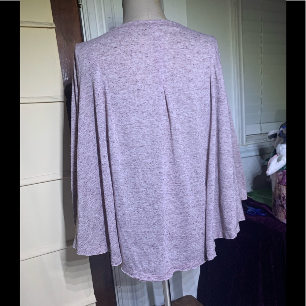 Free people oversized top small purple - Picture 2 of 8